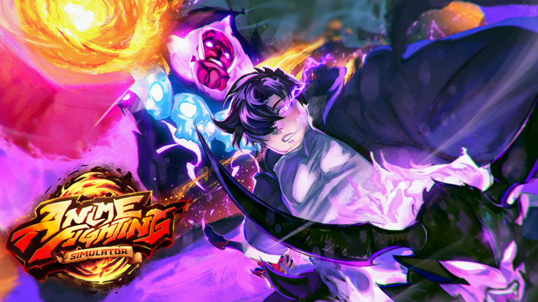 Anime Fighting Simulator official Roblox cover art